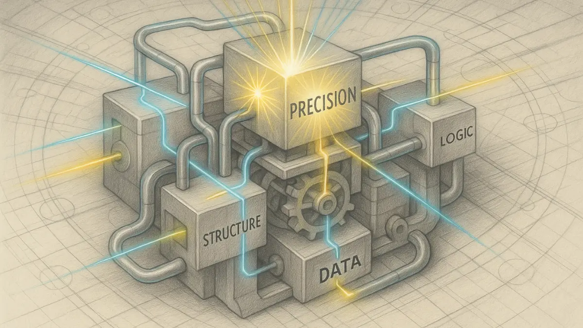 precision writing engine abstract graphite illustration