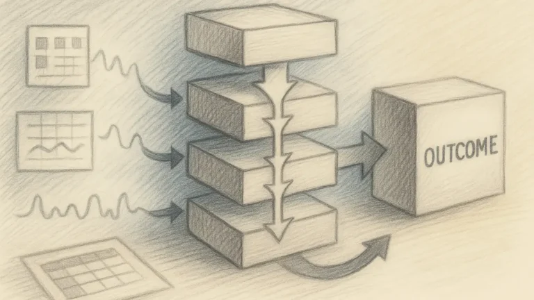 data-driven AI decisions engine structure