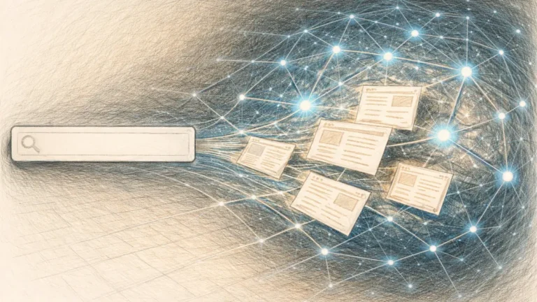 Autonomous search systems visualize search without queries