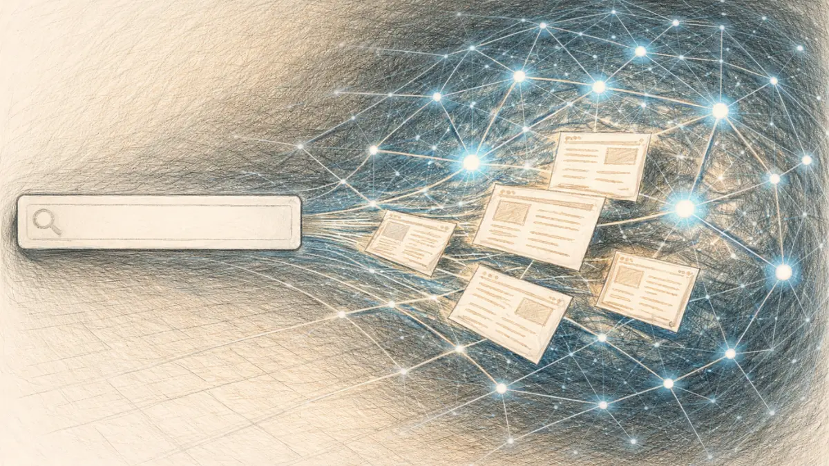 Autonomous search systems visualize search without queries