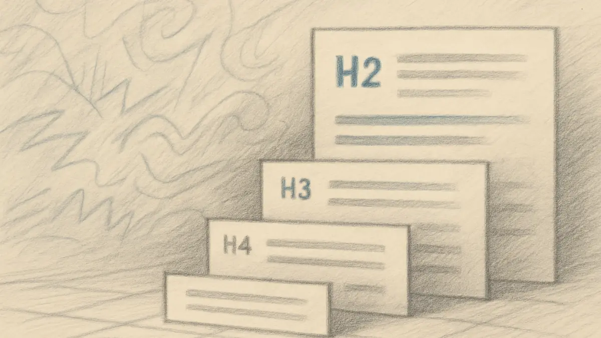 visual structural clarity in document layout