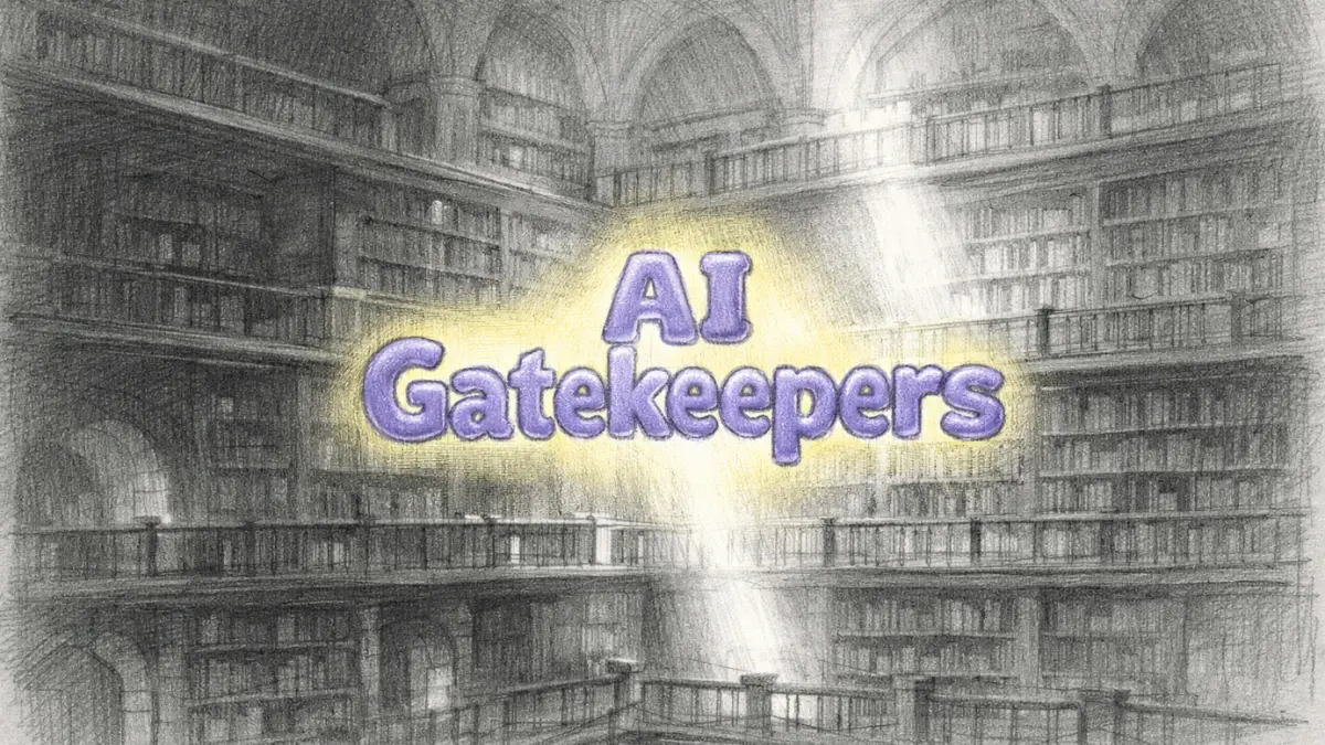 AI information gatekeepers controlling knowledge visibility