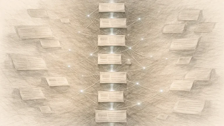 AI logical flow detection in structured reasoning networks