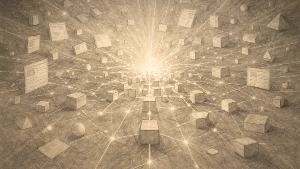 Generative search knowledge graphs entity convergence visualization