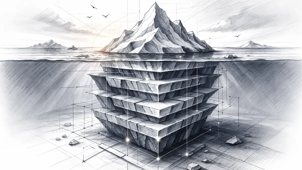 AI search readiness strategy iceberg architecture