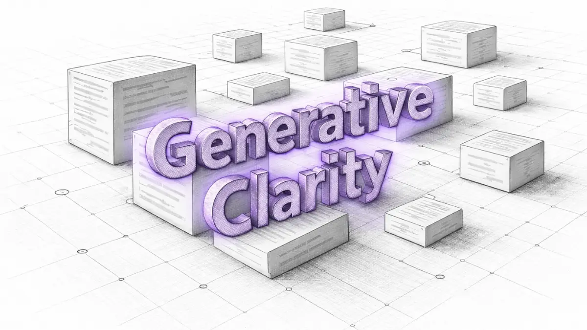 Writer clarity toolkit and generative clarity structure