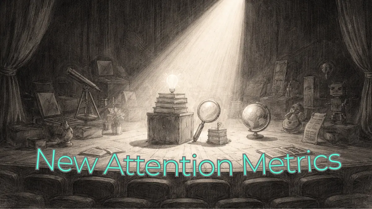 AI attention metrics spotlight selecting knowledge sources